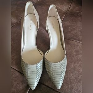 Cole Haan leather high heels shoes size 8.5